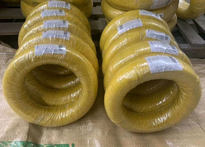 ID barcode, heat number, test report per bundle or coil